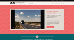 Desktop Screenshot of cinemargentino.com